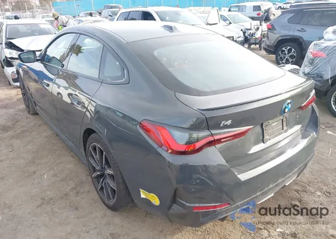 2023 BMW I4 Edrive40 z USA, uszkodzony, nr VIN WBY73AW02PFN70722